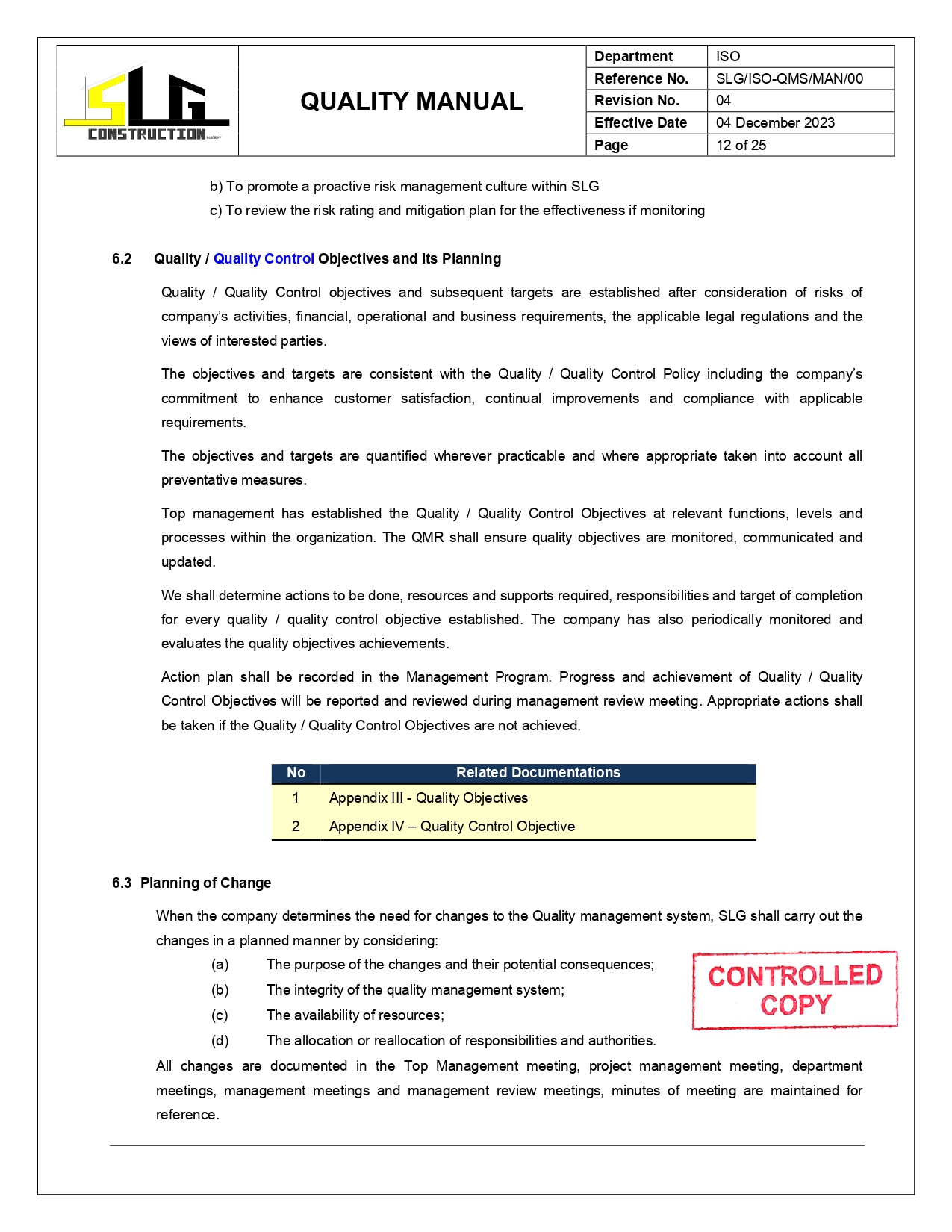 QMS Manual Page 14